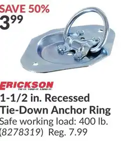 Princess Auto 1-1/2 in. Recessed Tie-Down Anchor Ring offer