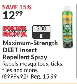 Princess Auto Maximum-Strength DEET Insect Repellent Spray offer