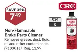 Princess Auto Non-Flammable Brake Parts Cleaner offer