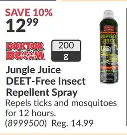 Princess Auto Jungle Juice DEET-Free Insect Repellent Spray offer