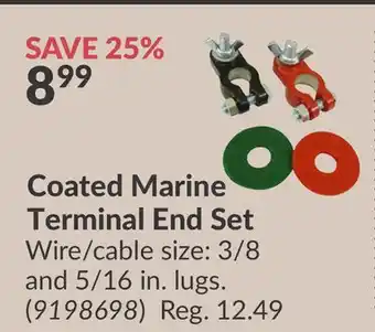 Princess Auto Coated Marine Terminal End Set offer