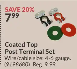 Princess Auto Coated Top Post Terminal Set offer