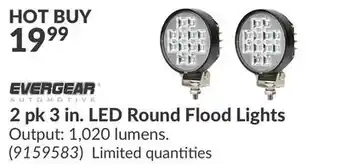 Princess Auto 2 pk 3 in. LED Round Flood Lights offer
