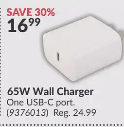 Princess Auto 65W Wall Charger offer