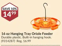 Princess Auto 16 oz Hanging Tray Oriole Feeder offer