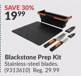 Princess Auto Blackstone Prep Kit offer