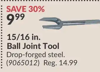 Princess Auto 15/16 in. Ball Joint Tool offer