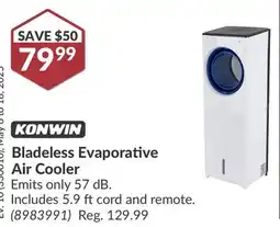 Princess Auto Bladeless Evaporative Air Cooler offer