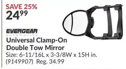 Princess Auto Universal Clamp-On Double Tow Mirror offer