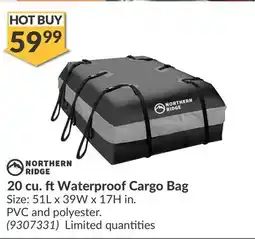 Princess Auto 20 cu. ft Waterproof Cargo Bag offer