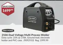 Princess Auto 210A Dual-Voltage Multi-Process Welder offer