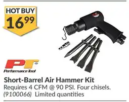 Princess Auto Short-Barrel Air Hammer Kit offer