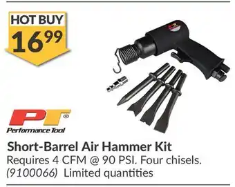Princess Auto Short-Barrel Air Hammer Kit offer
