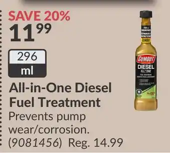 Princess Auto All-in-One Diesel Fuel Treatment offer