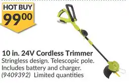 Princess Auto 10 in. 24V Cordless Trimmer offer