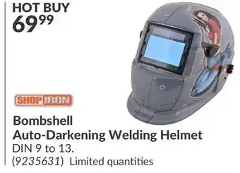 Princess Auto Bombshell Auto-Darkening Welding Helmet offer