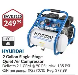 Princess Auto 2 Gallon Single-Stage Quiet Air Compressor offer