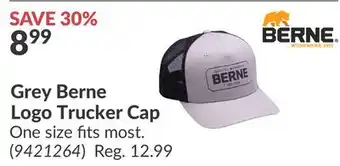 Princess Auto Grey Berne Logo Trucker Cap offer
