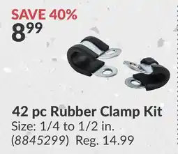 Princess Auto 42 pc Rubber Clamp Kit offer