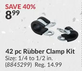 Princess Auto 42 pc Rubber Clamp Kit offer