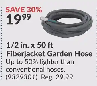 Princess Auto 1/2 in. x 50 Fiberjacket Garden Hose offer