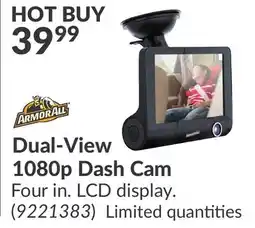 Princess Auto Dual-View 1080p Dash Cam offer