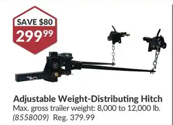 Princess Auto Adjustable Weight-Distributing Hitch offer