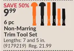 Princess Auto 6 pc Non-Marring Trim Tool Set offer