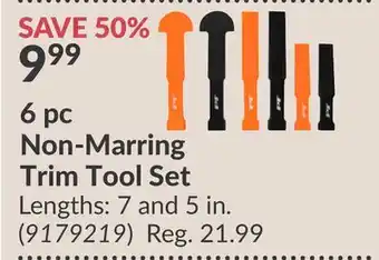 Princess Auto 6 pc Non-Marring Trim Tool Set offer