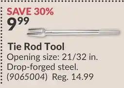 Princess Auto Tie Rod Tool offer