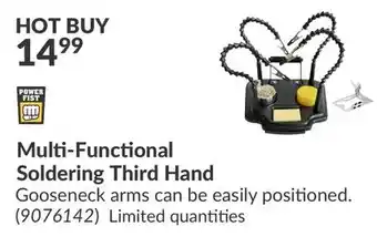 Princess Auto Multi-Functional Soldering Third Hand offer