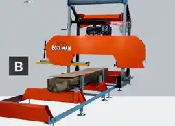 Princess Auto Portable Gas Sawmills offer
