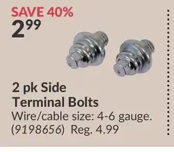 Princess Auto 2 pk Side Terminal Bolts offer