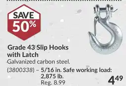 Princess Auto Grade 43 Slip Hooks with Latch offer
