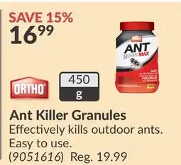 Princess Auto Ant Killer Granules offer