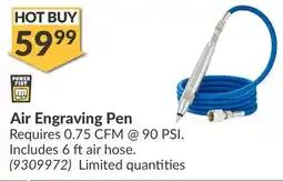 Princess Auto Air Engraving Pen offer