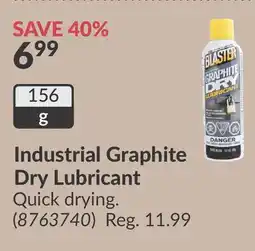 Princess Auto Industrial Graphite Dry Lubricant offer