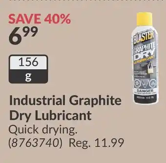 Princess Auto Industrial Graphite Dry Lubricant offer