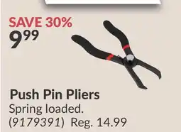 Princess Auto Push Pin Pliers offer