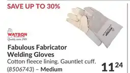 Princess Auto Fabulous Fabricator Welding Gloves offer
