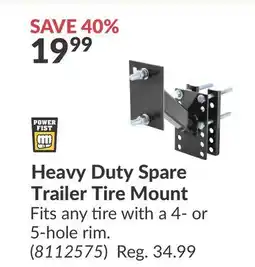 Princess Auto Heavy Duty Spare Trailer Tire offer