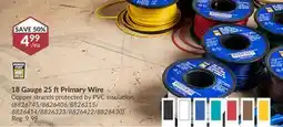 Princess Auto 18 Gauge 25 ft Primary Wire offer