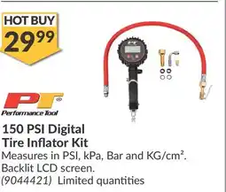 Princess Auto 150 PSI Digital Tire Inflator Kit offer