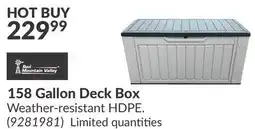Princess Auto 158 Gallon Deck Box offer