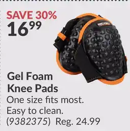 Princess Auto Gel Foam Knee Pads offer