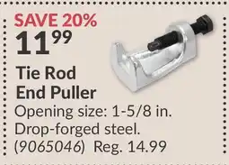 Princess Auto Tie Rod End Puller offer