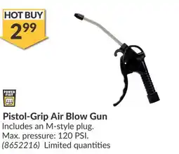 Princess Auto Pistol-Grip Air Blow Gun offer
