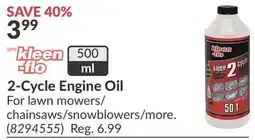 Princess Auto 2-Cycle Engine Oil offer