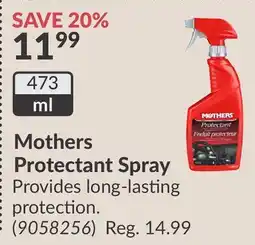 Princess Auto Mothers Protectant Spray offer