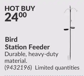 Princess Auto Bird Station Feeder offer